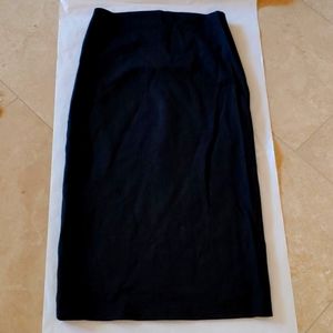 NWOT Black Barney's Wool Skirt